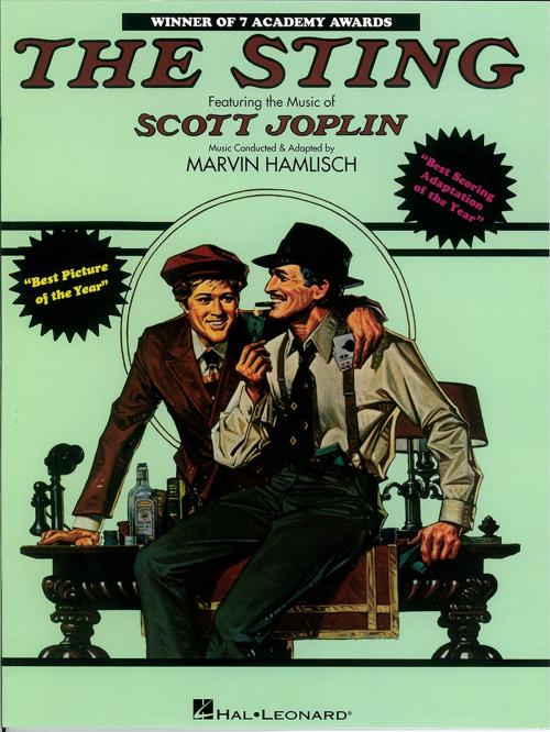 Cover of the book The Sting (Songbook) by Scott Joplin, Marvin Hamlisch, Hal Leonard