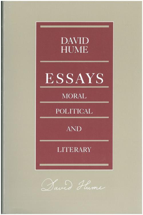 Cover of the book Essays: Moral, Political, and Literary by David Hume, Liberty Fund Inc.