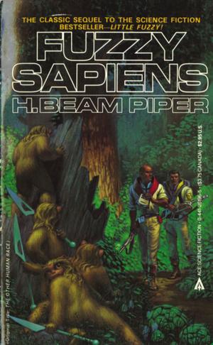 Cover of the book Fuzzy Sapiens by T. W. Spencer