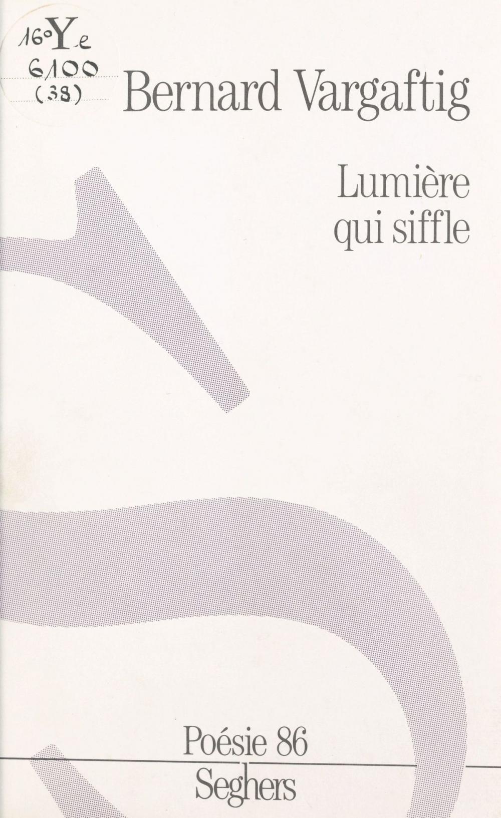 Big bigCover of Lumière qui siffle