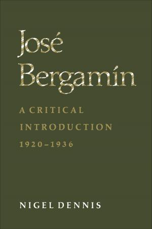 Cover of the book José Bergamín by Barry Trute, Diane  Hiebert-Murphy