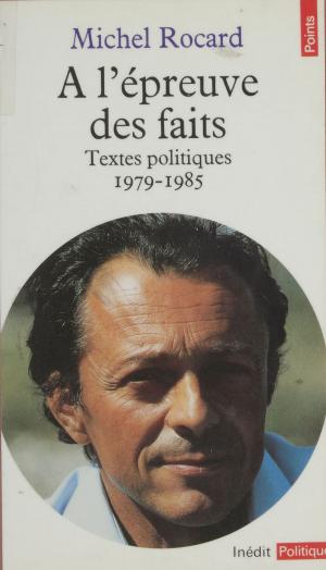 Cover of the book À l'épreuve des faits by Jean Hyppolite