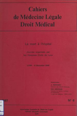 Cover of the book La Mort à l'hôpital by Nathalie Besucco, Michèle Tallard, Françoise Lozier