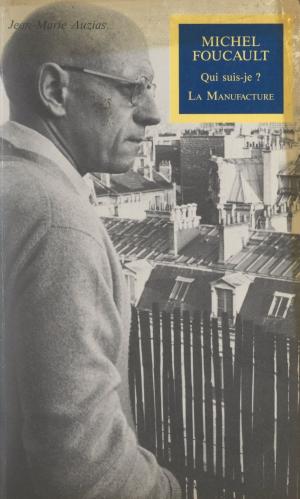 Cover of the book Michel Foucault by Geneviève Koubi