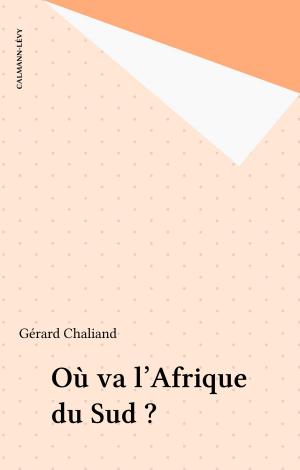 Cover of the book Où va l'Afrique du Sud ? by Annie Degroote