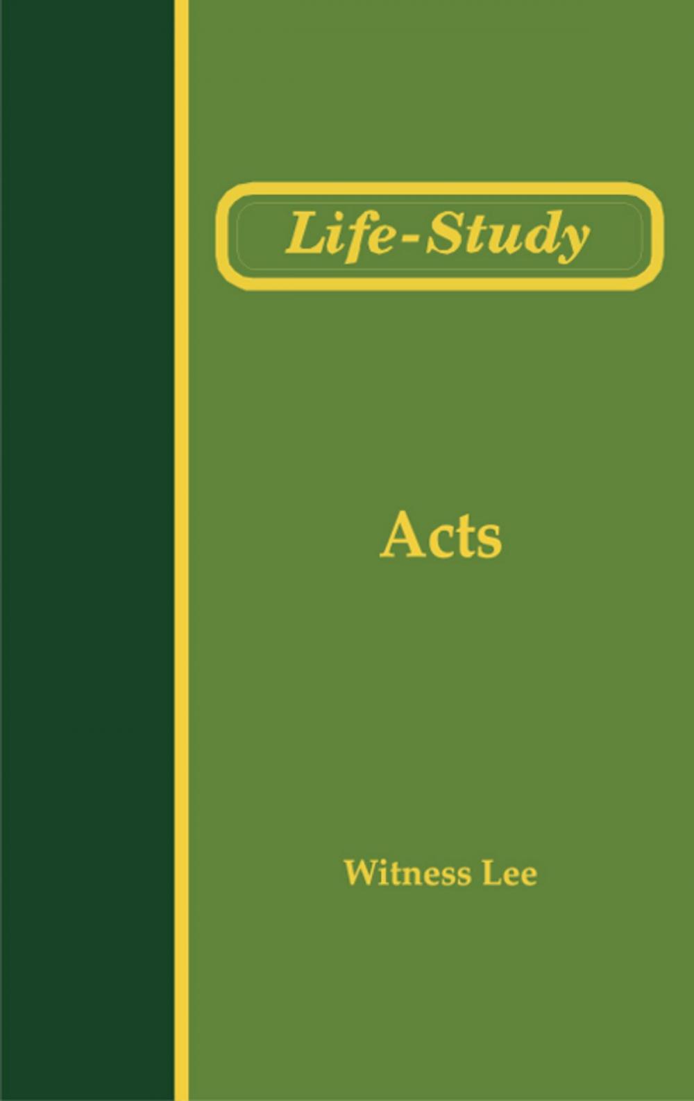 Big bigCover of Life-Study of Acts