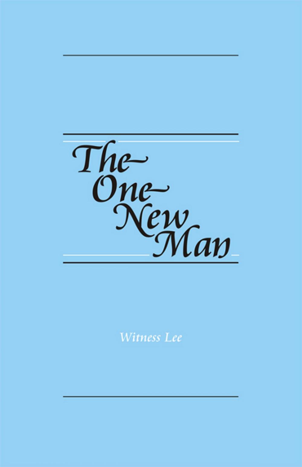 Big bigCover of The One New Man
