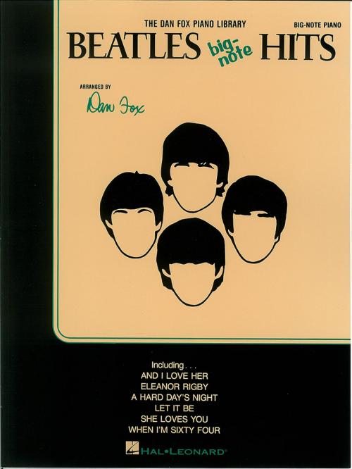 Cover of the book Beatles Big Note Hits (Songbook) by The Beatles, Hal Leonard