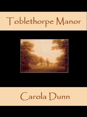 Book cover of Toblethorpe Manor