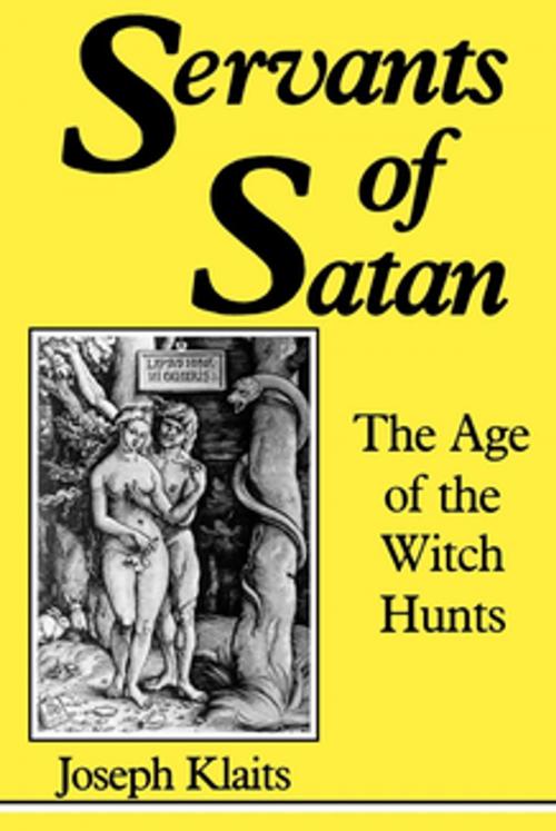 Cover of the book Servants of Satan by Joseph Klaits, Indiana University Press