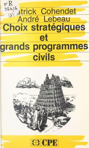 Cover of the book Choix stratégiques et grands programmes civils by René Barjavel