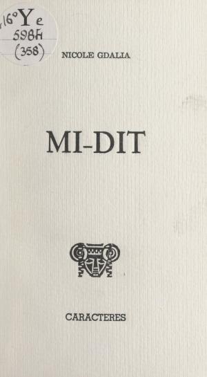 Cover of the book Mi-dit by Diane de Médina, Bruno Durocher