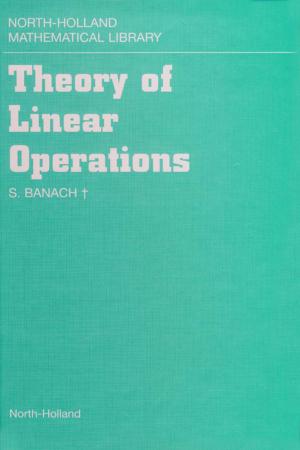 Cover of the book Theory of Linear Operations by Zekâi Şen