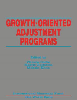Cover of Growth-Oriented Adjustment Programs: Proceedings of a Symposium held in Washington, D.C., February 25-27, 1987