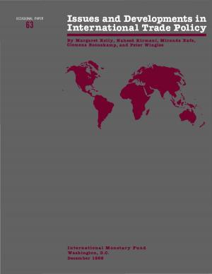 Cover of the book Issues and Developments in international Trade Policy - Occa Paper No.63 by International Monetary Fund. Research Dept.