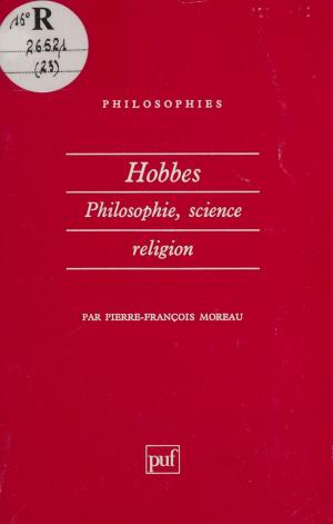 Cover of the book Hobbes : philosophie, science, religion by Jean Huré, Paul Angoulvent