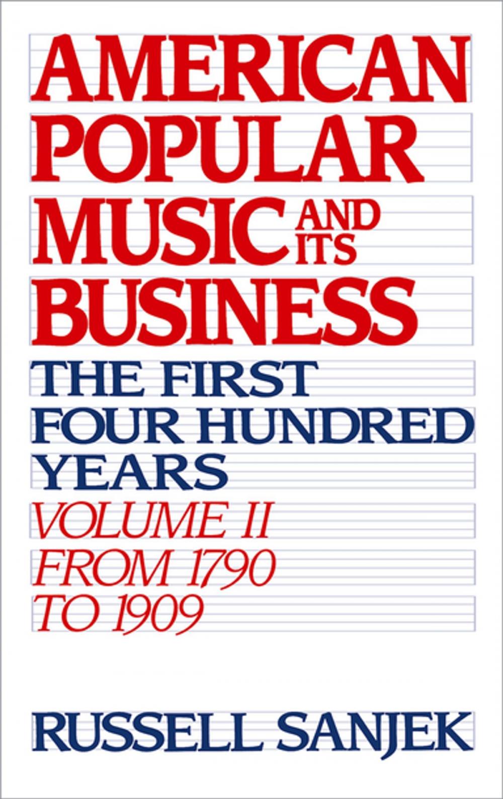 Big bigCover of American Popular Music and Its Business