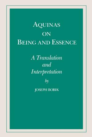 Cover of the book Aquinas on Being and Essence by Jeffry H. Morrison