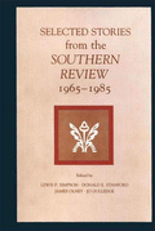 Cover of the book Selected Stories from the Southern Review by , LSU Press