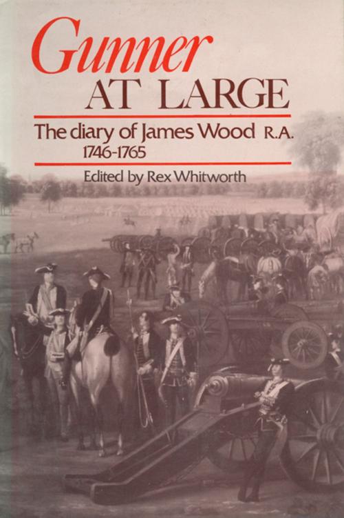 Cover of the book Gunner at Large by Rex  Whitworth, Pen and Sword