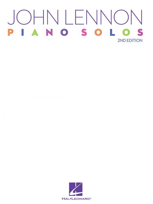 Cover of the book John Lennon Piano Solos (Songbook) by John Lennon, Hal Leonard