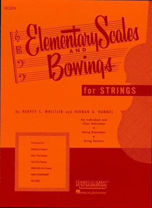 Cover of Elementary Scales and Bowings - Violin (Music Instruction)