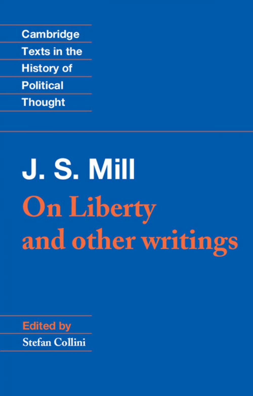 Big bigCover of J. S. Mill: 'On Liberty' and Other Writings