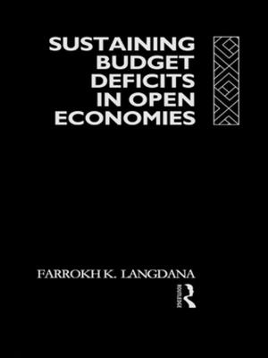 Cover of the book Sustaining Domestic Budget Deficits in Open Economies by Norman Medoff, Edward J. Fink