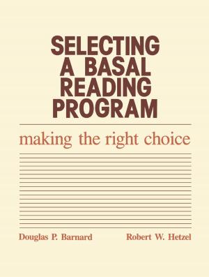 Book cover of Selecting a Basal Reading Program