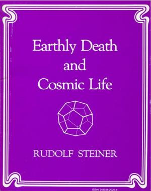 Cover of Earthly Death and Cosmic Life: A Course of Seven Lectures Given at Berlin, Germany in 1918
