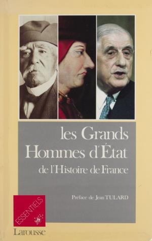Cover of the book Les Grands Hommes d'État de l'histoire de France by Collectif