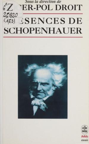 Cover of the book Présences de Schopenhauer by Philippe Bouvard