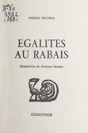 Cover of the book Égalités au rabais by Camille de Archangelis, Bruno Durocher