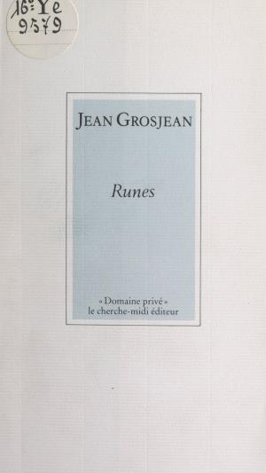 Cover of the book Runes by Georges BRASSENS