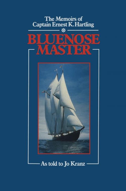 Cover of the book Blue Nose Master by Ernest K. Hartling, Jo Kranz, Dundurn