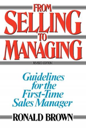 bigCover of the book From Selling to Managing by 