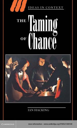 Cover of the book The Taming of Chance by Gerald Schubert, Donald Turcotte