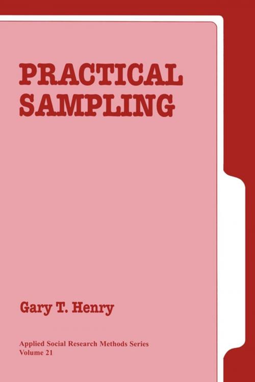 Cover of the book Practical Sampling by Gary T. Henry, SAGE Publications