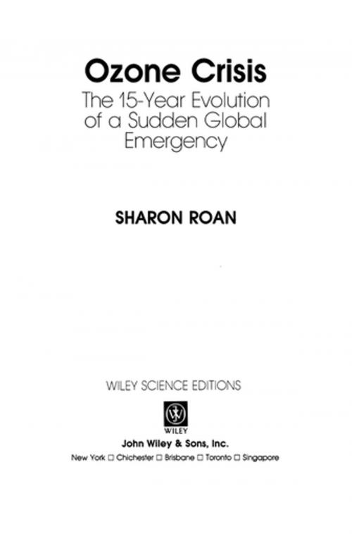 Cover of the book Ozone Crisis by Sharon Roan, Turner Publishing Company