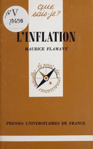 Cover of the book L'Inflation by Jean-Michel Besnier