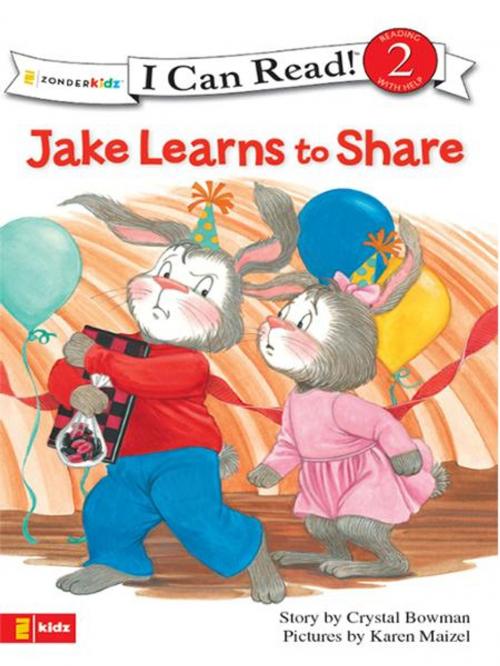 Cover of the book Jake Learns to Share by Crystal Bowman, Zonderkidz