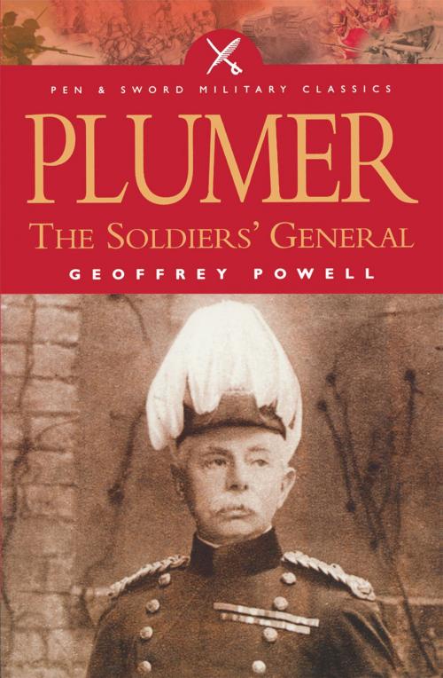 Cover of the book Plumer by Geoffrey Powell, Pen and Sword