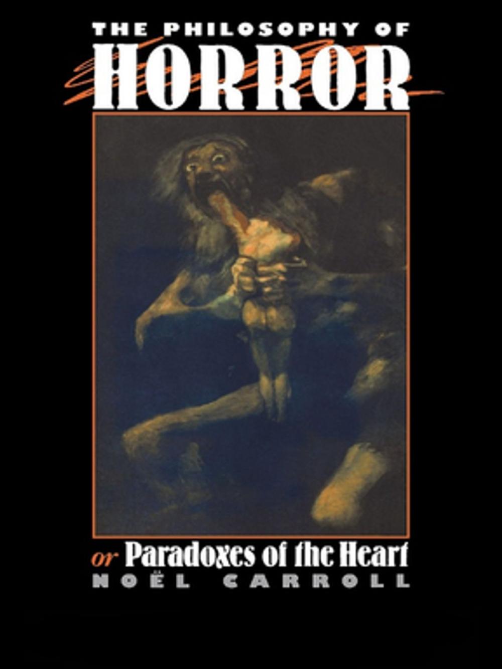 Big bigCover of The Philosophy of Horror