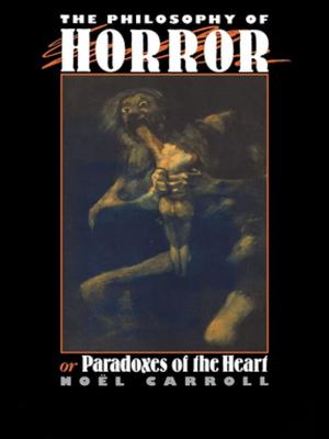 Book cover of The Philosophy of Horror