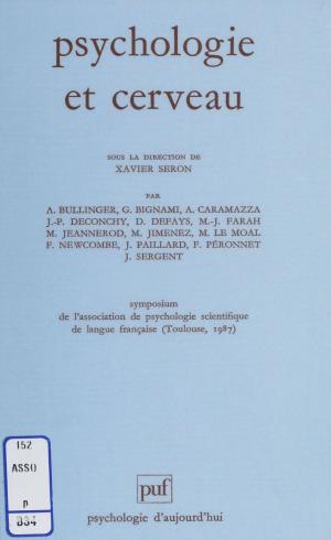 Cover of the book Psychologie et cerveau by René Zazzo