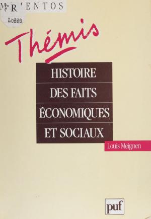 Cover of the book Histoire des faits économiques et sociaux by Christine Jean-Strochlic, Bernard Chervet