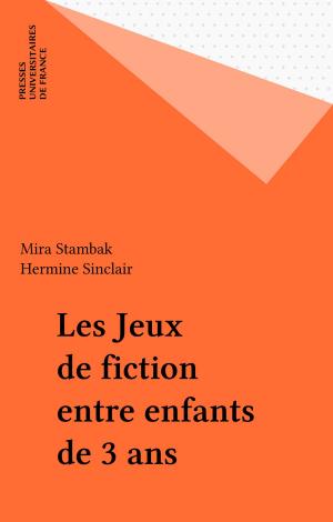 Book cover of Les Jeux de fiction entre enfants de 3 ans
