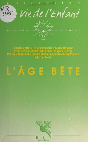 Cover of the book L'âge bête by Yvon Bourdet