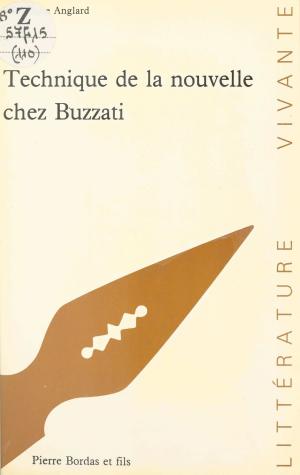 Cover of the book Technique de la nouvelle chez Buzzati by Gérard Fomerand
