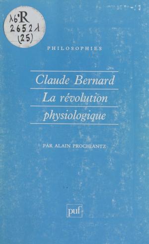 Cover of the book Claude Bernard by Jean-Pierre Pourtois